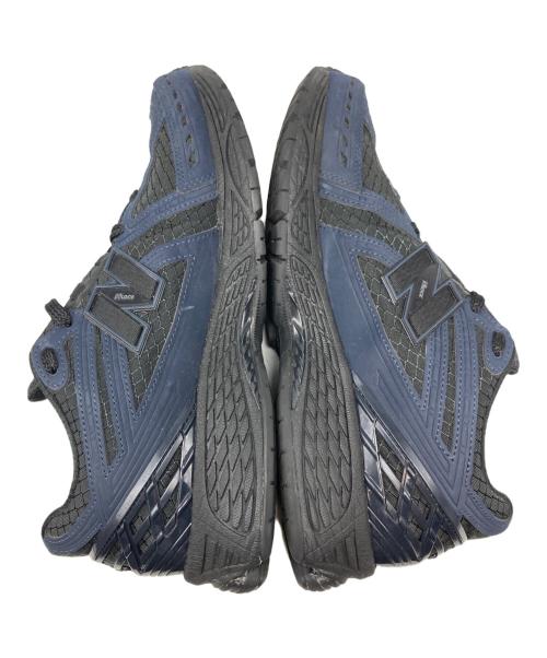 NEW BALANCE（ニューバランス）NEW BALANCE (ニューバランス) ローカットスニーカー ブラック×ネイビー サイズ:27.5cmの古着・服飾アイテム