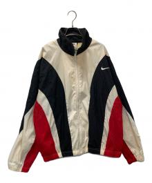 NIKE（ナイキ）の古着「配色ジャケット」｜ベージュ×ブラック×レッド