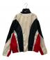 NIKE (ナイキ) 配色ジャケット ベージュ×ブラック×レッド サイズ:L：7000円