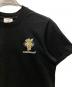 中古・古着 CASABLANCA (カサブランカ) プリントTシャツ ブラック サイズ:サイズ表記無し：7000円