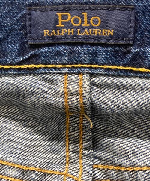 POLO RALPH LAUREN（ポロ・ラルフローレン）POLO RALPH LAUREN (ポロ・ラルフローレン) ダメージ加工デニムパンツ インディゴ サイズ:W30の古着・服飾アイテム