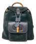 GUCCI（グッチ）の古着「バンブースウェードミニリュック」｜ブラック