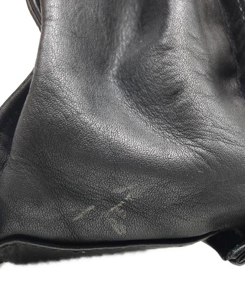 kawa-kawa（カワカワ）kawa-kawa (カワカワ) がま口ショルダーバッグ ブラックの古着・服飾アイテム