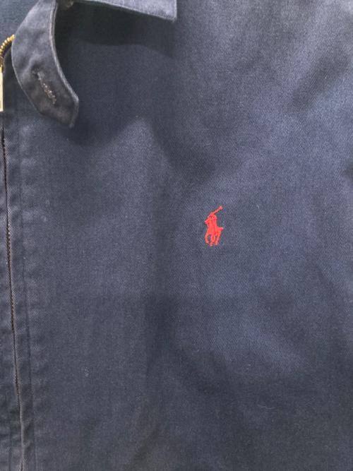 POLO RALPH LAUREN（ポロ・ラルフローレン）POLO RALPH LAUREN (ポロ・ラルフローレン) スイングトップ ネイビー サイズ:Mの古着・服飾アイテム