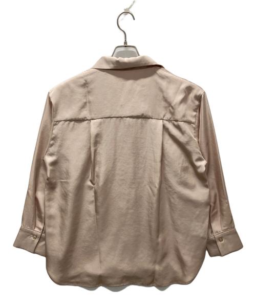 La TOTALITE（ラ ト―タリテ）La TOTALITE (ラ ト―タリテ) ツイル開襟シャツ ベージュ サイズ:F 未使用品の古着・服飾アイテム