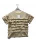 crinkle crinkle crinkle（クリンクル クリンクル クリンクル）の古着「frill cutsew/フリルカットソー」｜ベージュ