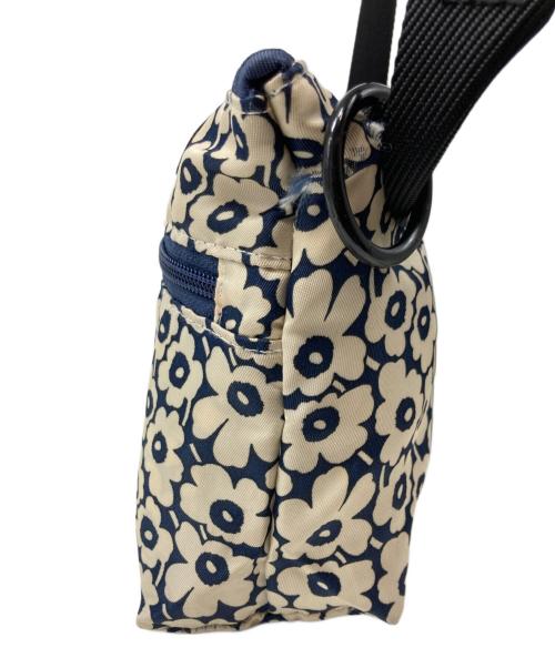 marimekko（マリメッコ）marimekko (マリメッコ) Neat Crossbody Unikko S アイボリー×ネイビーの古着・服飾アイテム