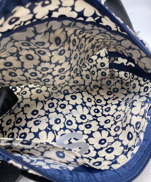 marimekko（マリメッコ）marimekko (マリメッコ) Neat Crossbody Unikko S アイボリー×ネイビーの古着・服飾アイテム