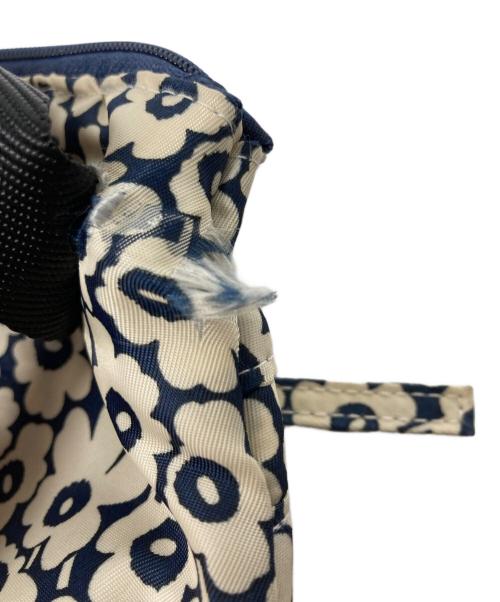 marimekko（マリメッコ）marimekko (マリメッコ) Neat Crossbody Unikko S アイボリー×ネイビーの古着・服飾アイテム