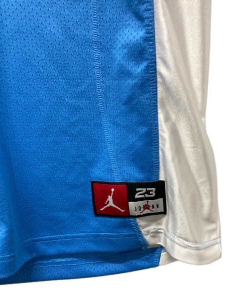 JORDAN（ジョーダン）JORDAN (ジョーダン) M J FLT JERSEY SS TOP スカイブルー×ホワイト サイズ:SIZE S 未使用品の古着・服飾アイテム