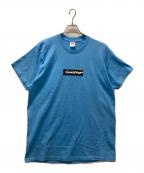 SUPREMEシュプリーム）の古着「Futura Box Logo Tee」｜スカイブルー