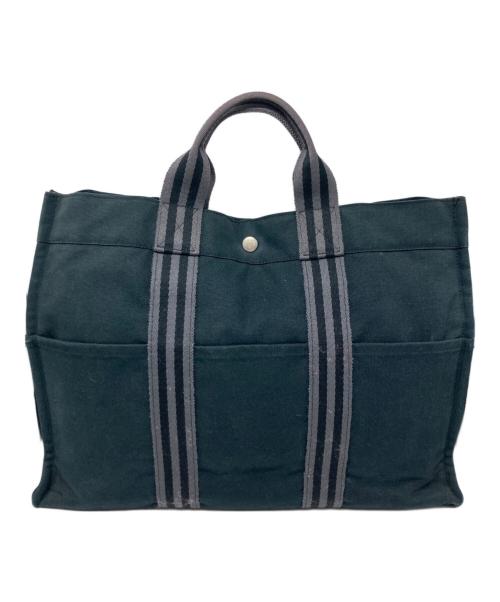 HERMES（エルメス）HERMES (エルメス) フールトゥMM トートバッグ ブラックの古着・服飾アイテム