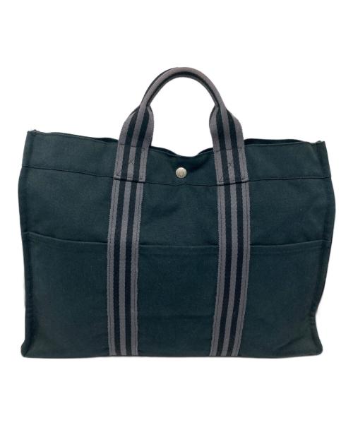 HERMES（エルメス）HERMES (エルメス) フールトゥMM トートバッグ ブラックの古着・服飾アイテム