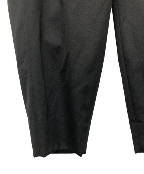 COMME des GARCONS HOMME DEUX（コムデギャルソン オム ドゥ）COMME des GARCONS HOMME DEUX (コムデギャルソン オム ドゥ) ウールギャバ ブラック ワイドパンツ ブラック サイズ:XSの古着・服飾アイテム