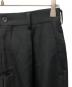 中古・古着 COMME des GARCONS HOMME DEUX (コムデギャルソン オム ドゥ) ウールギャバ ブラック ワイドパンツ ブラック サイズ:XS：12000円