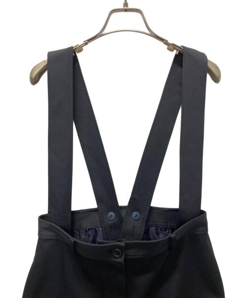 ETRE TOKYO（エトレトウキョウ）ETRE TOKYO (エトレトウキョウ) サスペンダーワイドパンツ ネイビー サイズ:Mの古着・服飾アイテム