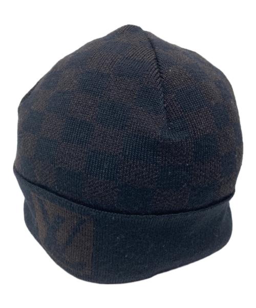 LOUIS VUITTON（ルイ ヴィトン）LOUIS VUITTON (ルイ ヴィトン) グラフィットニットキャップ ブラウンの古着・服飾アイテム