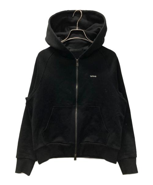 TATRAS（タトラス）TATRAS (タトラス) ダブルジップジップパーカー ブラック サイズ:01の古着・服飾アイテム