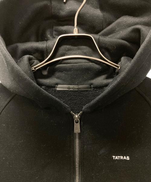 TATRAS（タトラス）TATRAS (タトラス) ダブルジップジップパーカー ブラック サイズ:01の古着・服飾アイテム