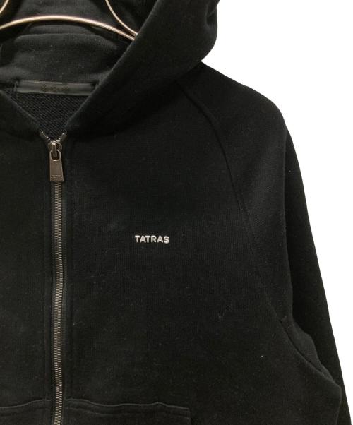 TATRAS（タトラス）TATRAS (タトラス) ダブルジップジップパーカー ブラック サイズ:01の古着・服飾アイテム