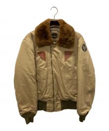 SOUTH BRONX MFG CO.（サウス ブロンクス）の古着「B-15フライトジャケット」｜ブラウン