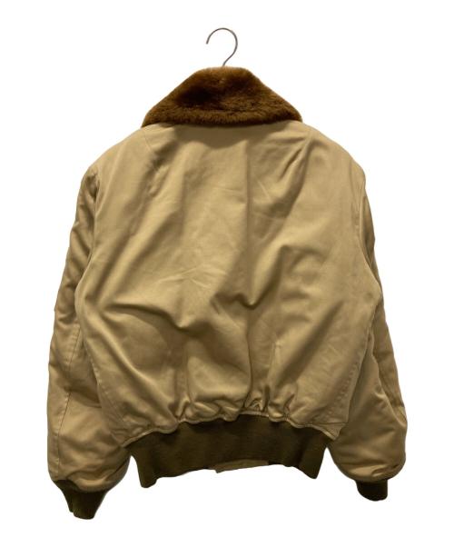 SOUTH BRONX MFG CO.（サウス ブロンクス）SOUTH BRONX MFG CO. (サウス ブロンクス) B-15フライトジャケット ブラウン サイズ:38の古着・服飾アイテム
