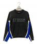 stussy（ステューシー）の古着「Contrast Stripe Crew」｜グレー