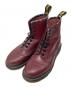 Dr.Martens（ドクターマーチン）の古着「8ホールブーツ」｜ワインレッド
