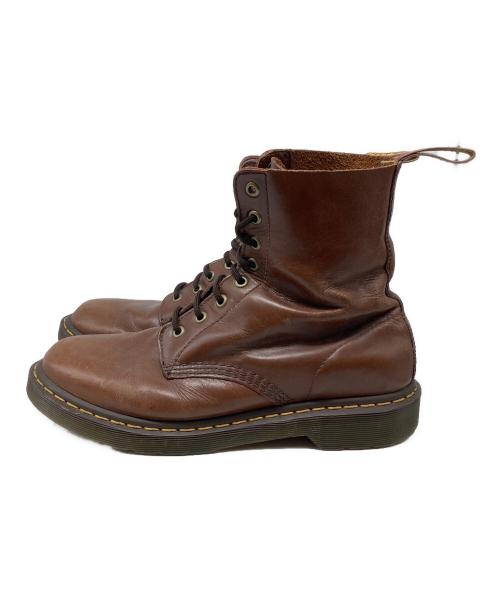 Dr.Martens（ドクターマーチン）Dr.Martens (ドクターマーチン) 8ホールブーツ ブラウン サイズ:UK6の古着・服飾アイテム