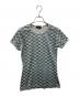 FENDI（フェンディ）の古着「ロゴプリント総柄Tシャツ」｜スカイブルー