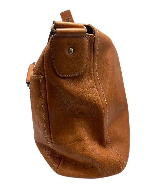 土屋鞄（ツチヤカバン）土屋鞄 (ツチヤカバン) レザーショルダーバッグ ブラウンの古着・服飾アイテム