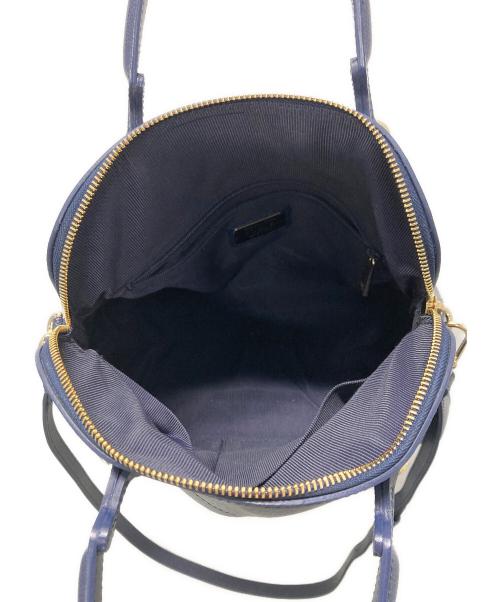 FURLA（フルラ）FURLA (フルラ) PIPER 2WAYバッグ ネイビーの古着・服飾アイテム