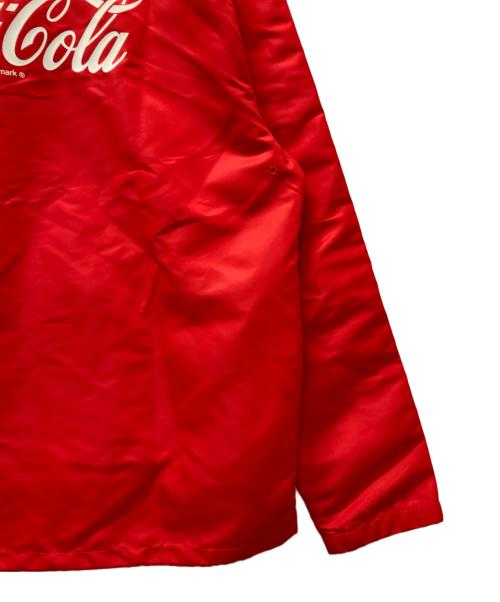 adidas（アディダス）adidas (アディダス) ナイロンジャケット レッド サイズ:L 未使用品の古着・服飾アイテム