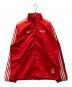adidas（アディダス）の古着「ナイロンジャケット」｜レッド