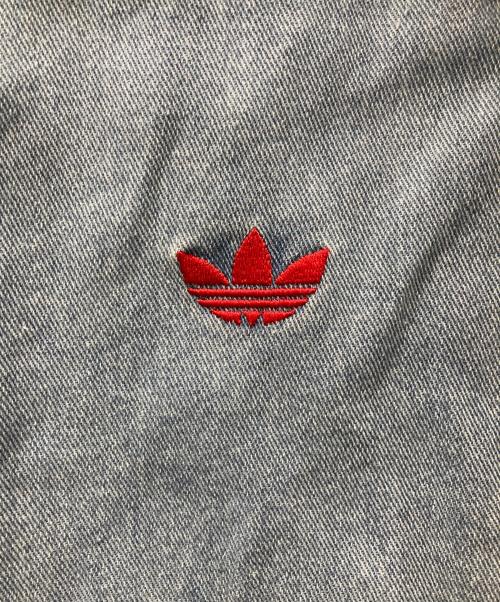 adidas（アディダス）adidas (アディダス) デニムジャケット スカイブルー サイズ:XS 未使用品の古着・服飾アイテム
