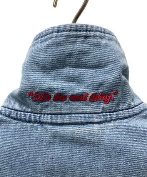 adidas（アディダス）adidas (アディダス) デニムジャケット スカイブルー サイズ:XS 未使用品の古着・服飾アイテム
