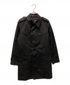 PS Paul SmithＰＳポールスミス）の古着「ライナー付シングルトレンチコート」｜ブラック