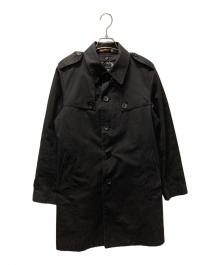 PS Paul Smith（ＰＳポールスミス）の古着「ライナー付シングルトレンチコート」｜ブラック