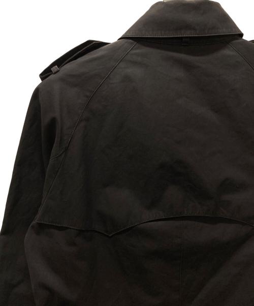 PS Paul Smith（ＰＳポールスミス）PS Paul Smith (ＰＳポールスミス) ライナー付シングルトレンチコート ブラック サイズ:Lの古着・服飾アイテム