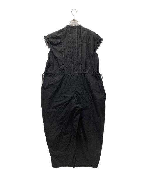 Curensology（カレンソロジー）Curensology (カレンソロジー) コットンレースオールインワン ブラック サイズ:Fの古着・服飾アイテム