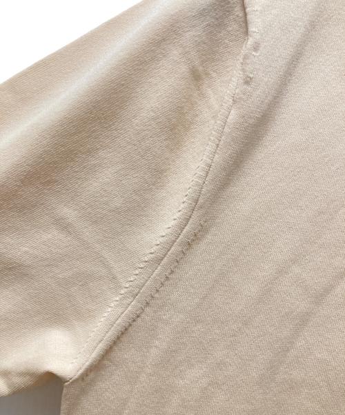 CABAN（キャバン）CABaN (キャバン) バイカラーカーディガン ベージュ サイズ:Fの古着・服飾アイテム
