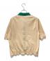 CABaN (キャバン) バイカラーカーディガン ベージュ サイズ:F：11000円
