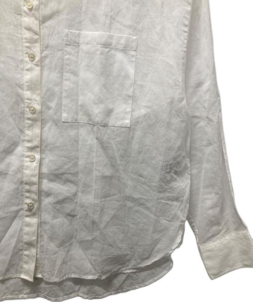 Noble（ノーブル）Noble (ノーブル) アキハストライプオーバーシャツ ホワイト サイズ:サイズ表記無しの古着・服飾アイテム