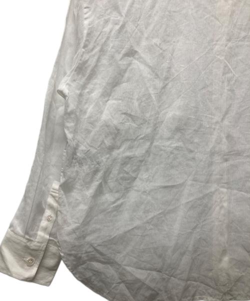 Noble（ノーブル）Noble (ノーブル) アキハストライプオーバーシャツ ホワイト サイズ:サイズ表記無しの古着・服飾アイテム