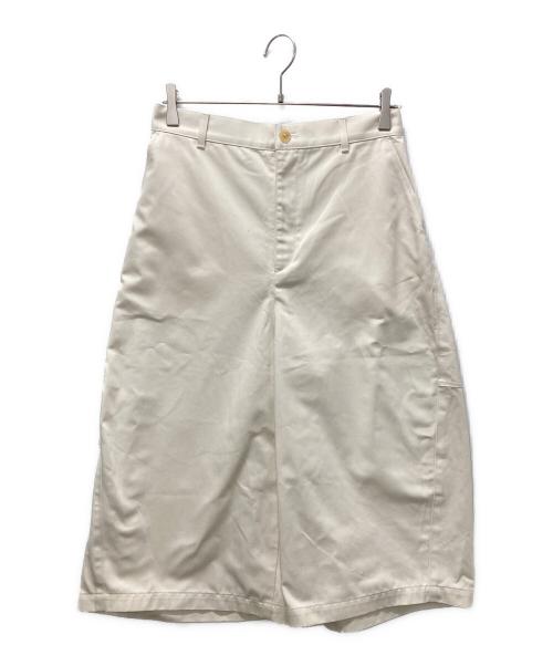 Curensology（カレンソロジー）Curensology (カレンソロジー) エッグハーフパンツ アイボリー サイズ:F 未使用品の古着・服飾アイテム