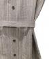 中古・古着 AURALEE (オーラリー) SUMMER WOOL GLEN CHECK ONE-PIECE/サマーウール グレンチェックワンピース グレー：18000円