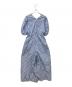ne quittez pas (ヌキテパ) Kanako Sato (カナコ サトウ) Cotton Stripe Ivy Flower Embroidery All In One スカイブルー サイズ:S：20000円