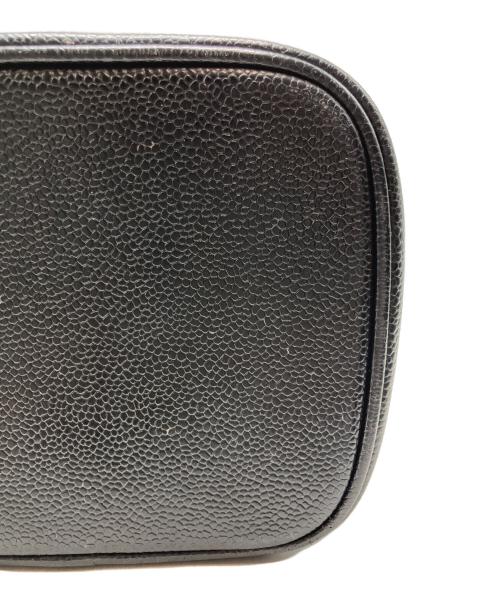 CHANEL（シャネル）CHANEL (シャネル) ココマークキャビアスキンバニティバッグ ブラックの古着・服飾アイテム
