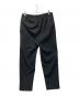 中古・古着 HYKE (ハイク) TASLAN TAPERED PANTS ブラック サイズ:4：10000円