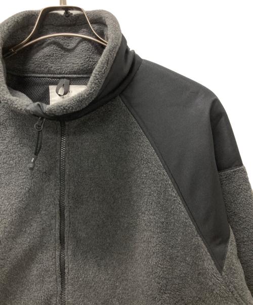 HYKE（ハイク）HYKE (ハイク) FLEECE JACKET グレー サイズ:５の古着・服飾アイテム